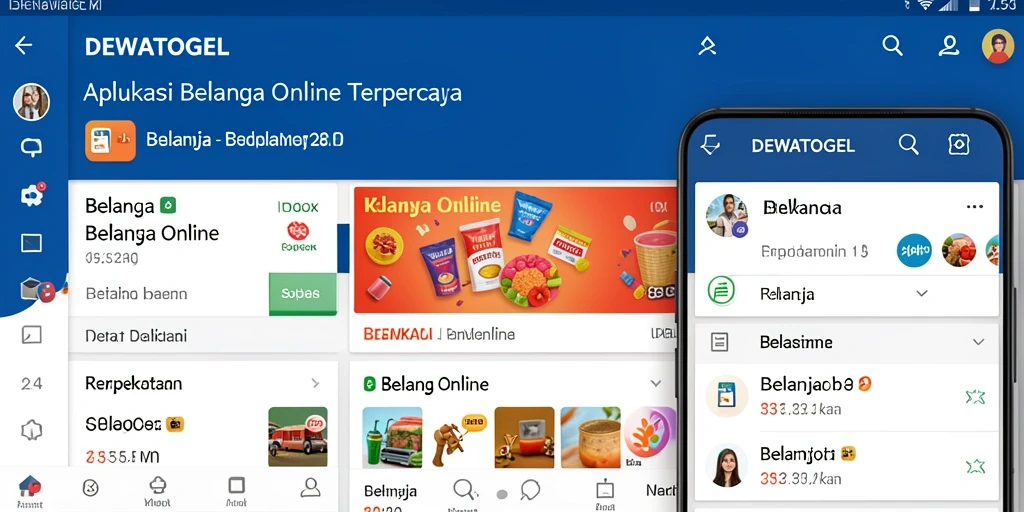 Antarmuka aplikasi DEWATOGEL yang modern dan mudah digunakan.