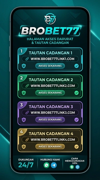 Tautan Alternatif brobet77 untuk Pengguna Android