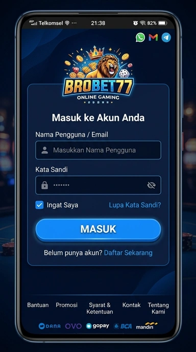 Panduan Masuk Akun brobet77 untuk Pengguna Android